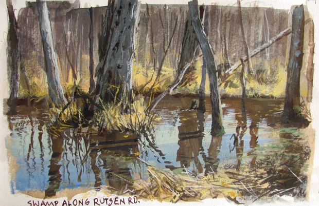 Gouache in the Wild