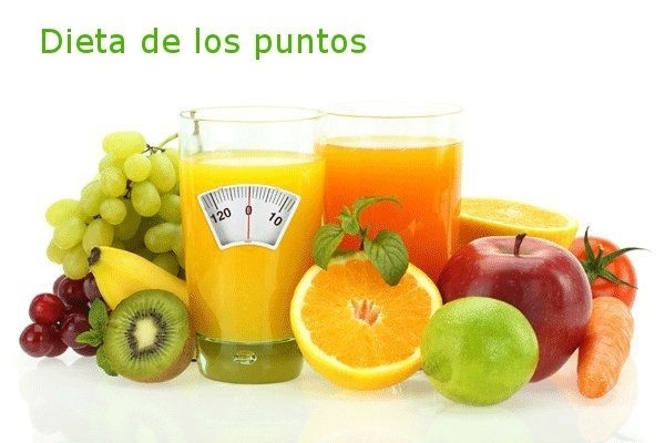 Dieta de los puntos - informacion y explicacion completa