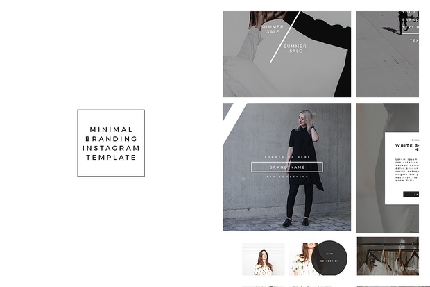 Minimal Instagram Template Vol 1