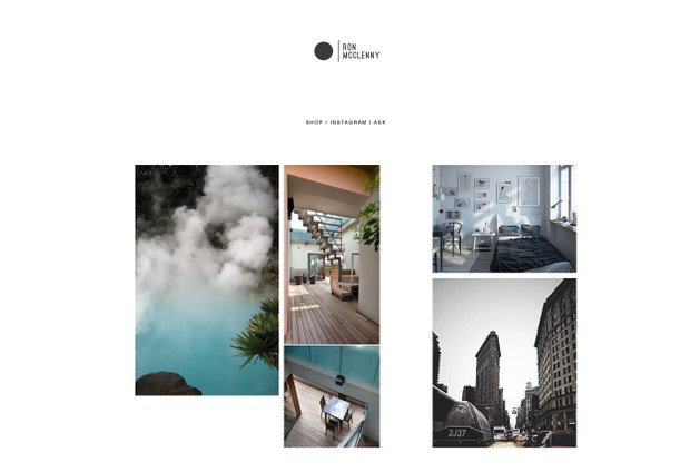 Classic Grid Tumblr Theme