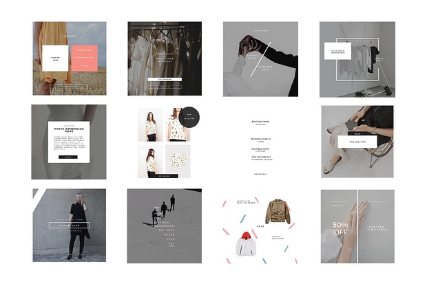 Minimal Instagram Template Vol 1