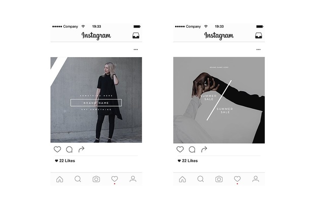Minimal Instagram Template Vol 1