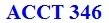 ACCT 346 Managerial Accounting - DeVry