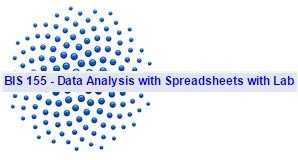 BIS 155 Week 6 Course Project: Excel Project