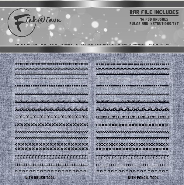 Brush Pack 1 - Seams