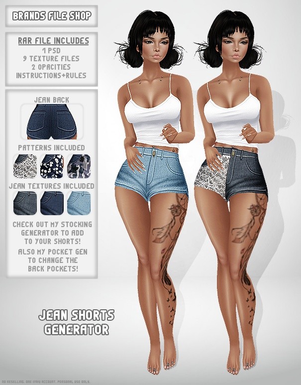Jean Shorts Generator