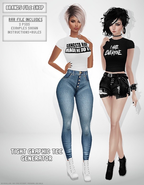 Tight Graphic Tee Generator