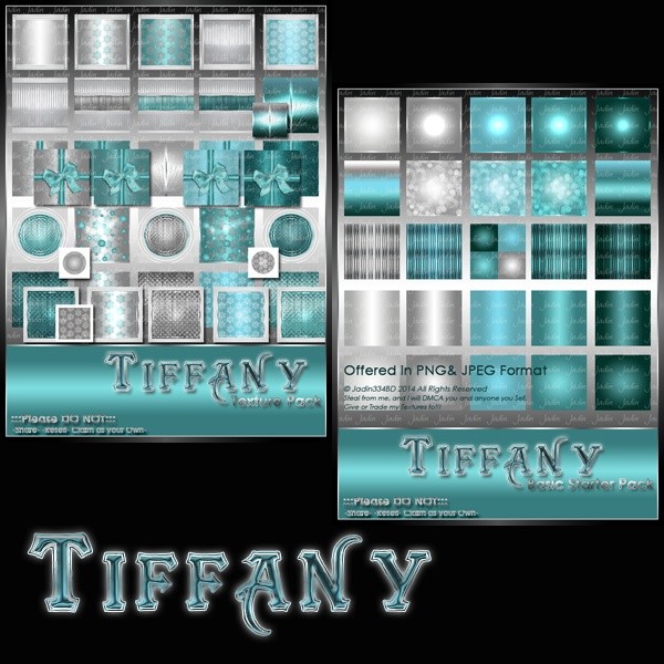 Tiffany Collection Texture Pack-- $6.00