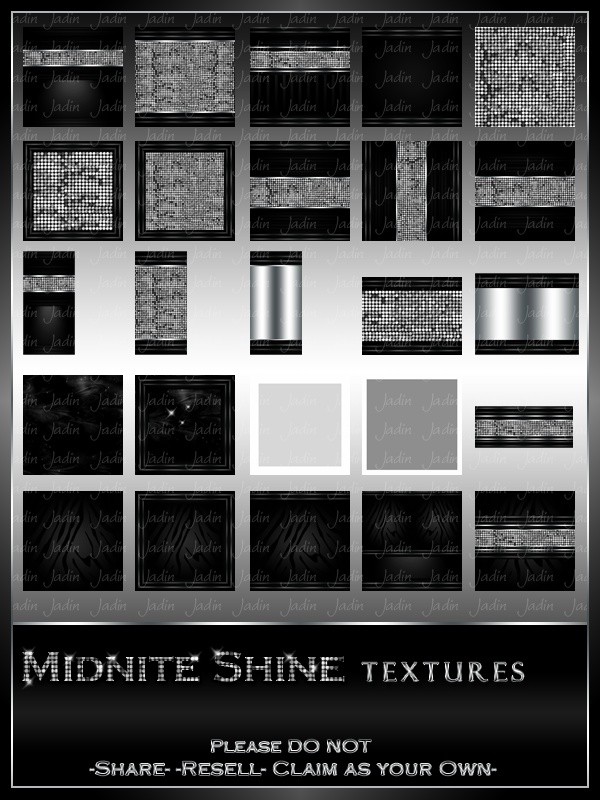 Midnite Shine Texture Pack --- $3.00