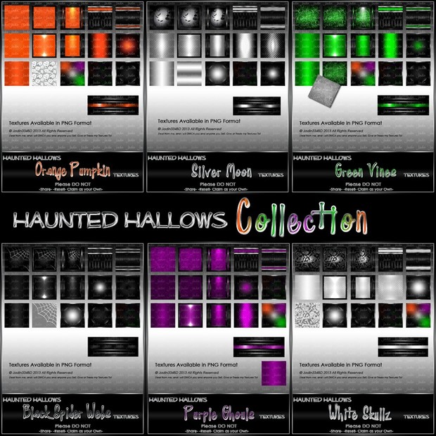 Haunted Hallows Texture Pack Collection-- $10.00