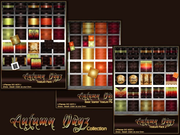Autumn Dayz Texture Pack Collection-- $20.00