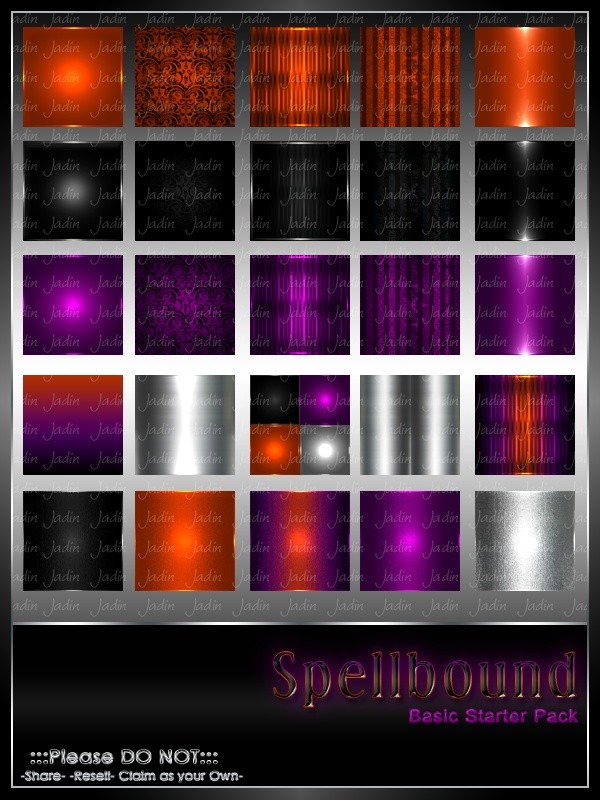 Spellbound BASIC Texture Pack-- $2.00
