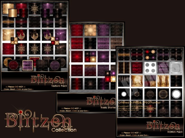 Blitzen Texture Pack Collection-- $12.00