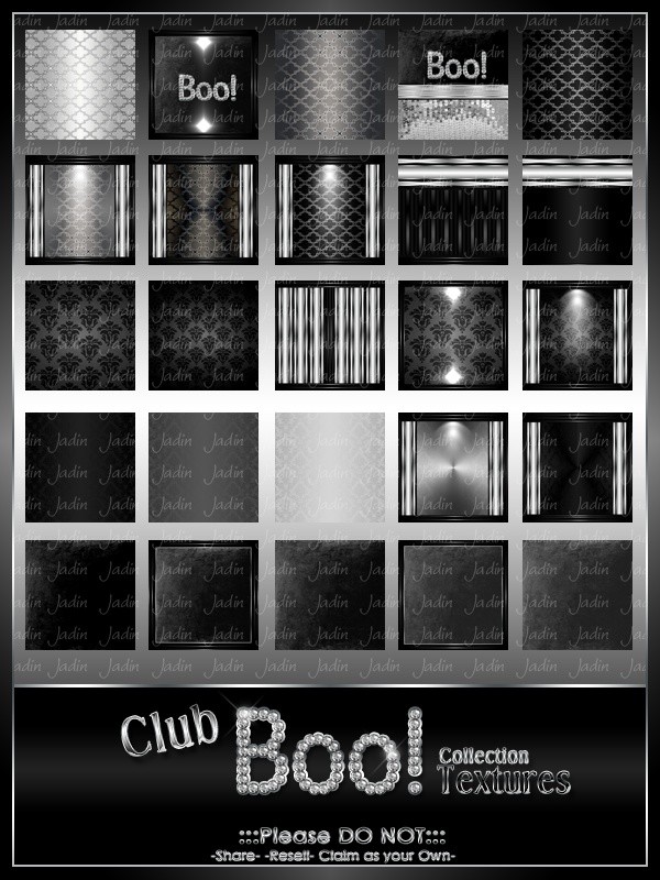 Club BOO Texture Pack-- $7.00