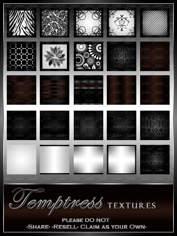 Temptress Texture Pack --- $3.00