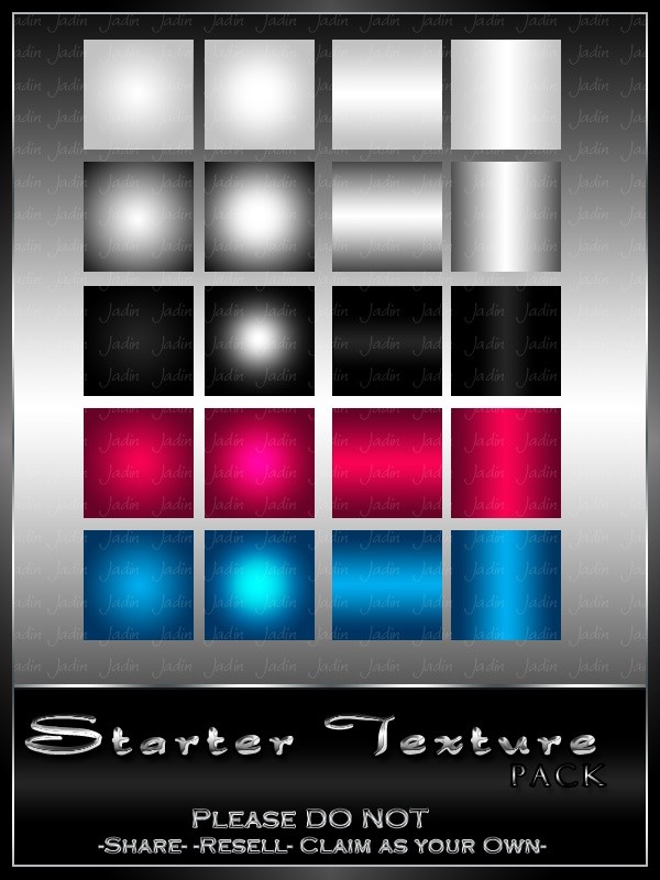 Basic Starter Texture Pack --- $1.00