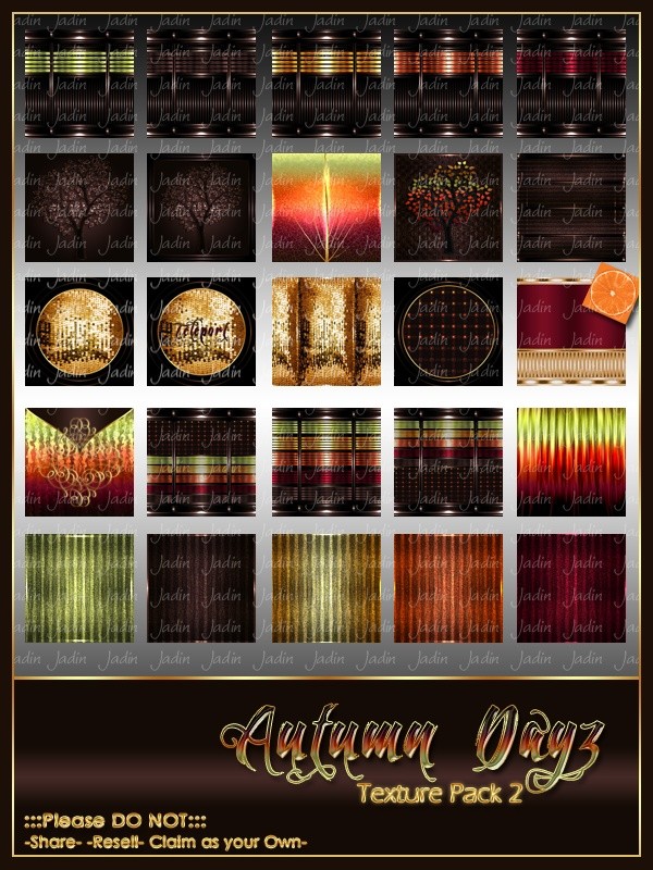 Autumn Dayz Texture Pack 2 -- $10.00