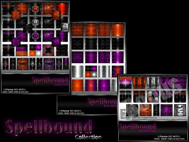 Spellbound Texture Pack Collection-- $15.00