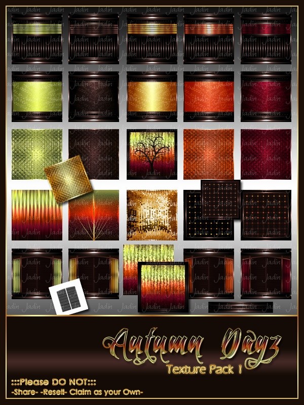 Autumn Dayz Texture Pack 1 -- $12.00