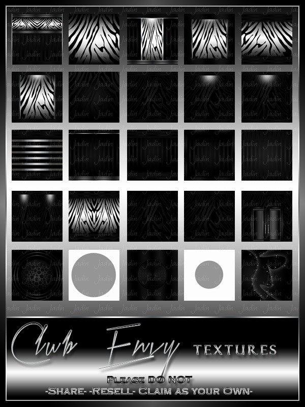 Club Envy Texture Pack --- $4.00