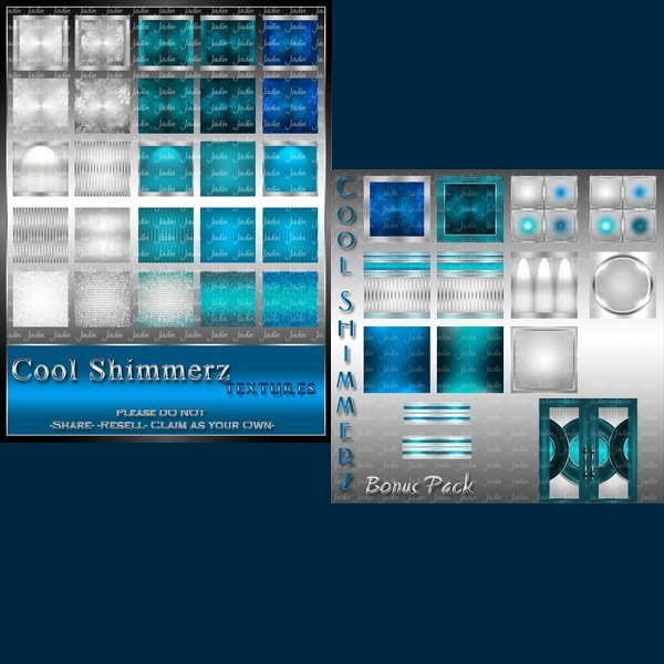 Cool Shimmerz Texture Pack-- $3.00