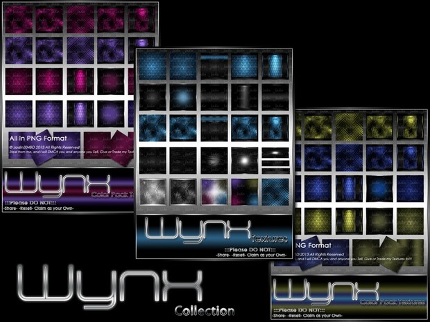 WYNX Texture Pack Collection-- $10.00