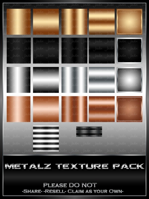 Metalz Texture Pack --- $1.00