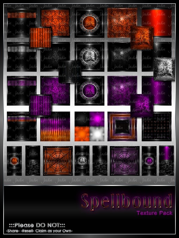 Spellbound Texture Pack-- $13.00