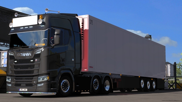 Scania S Series Skinable Lightbox - LWJ MODDING