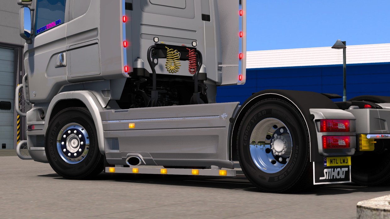 Scania RJL Sidepipe and Bar (4x2) LWJ MODDING