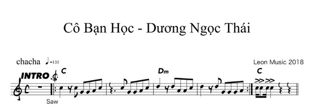 Band Sheet - Co Ban Hoc - Duong Ngoc Thai- Key: C