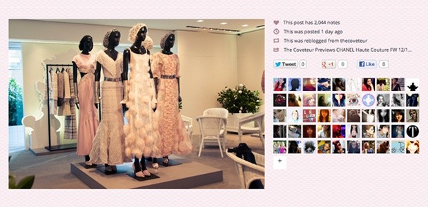 Pandora - Fashion based gridded tumblr theme
