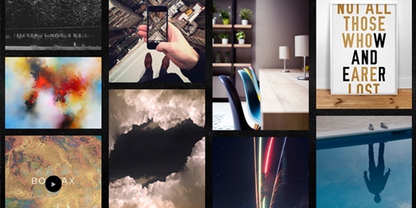 Infinite 4 - Simple and clean grid based Tumblr theme