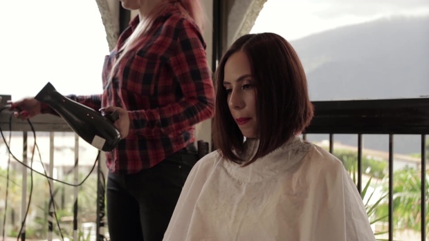 25 Sayda: long bob, short bob, bowlcut, bald