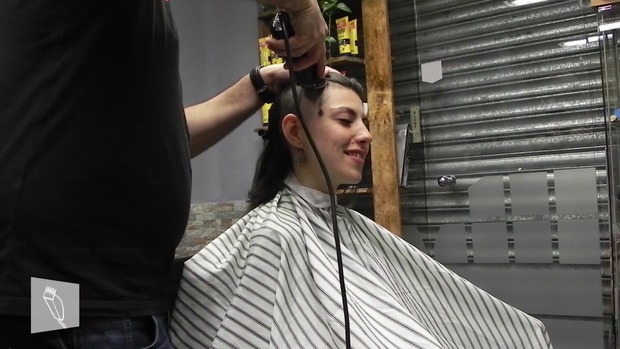 11 Tania: Long with undercut, undercut #0, buzzed & headshave