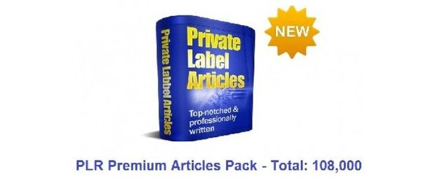 PLR Premium Articles Pack - Total: 108,000