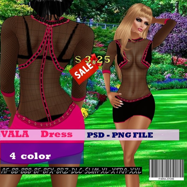 VALA DRESS TEXTURE HD