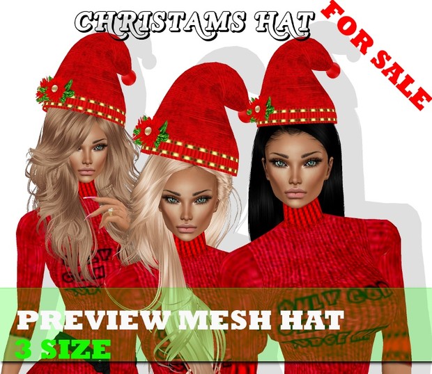 HAT MESH CHRISTMAS