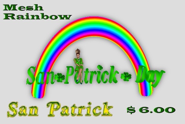 RAINBOW(ARCOBALENO )SAN PATRICK MESH