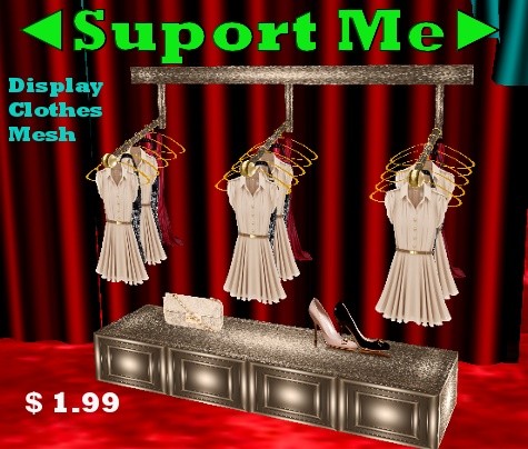 DISPLAY CLOTHES MESH