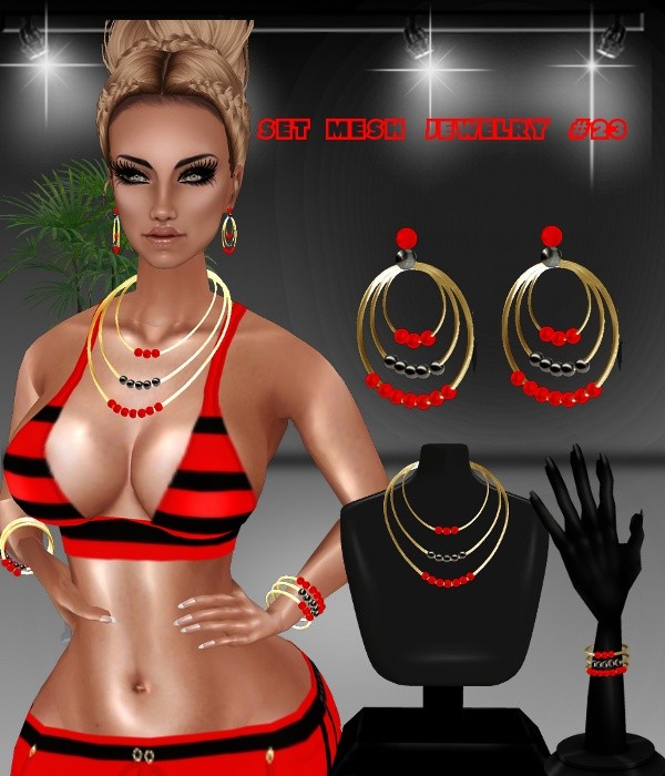 SET MESH JEWELRY # 23