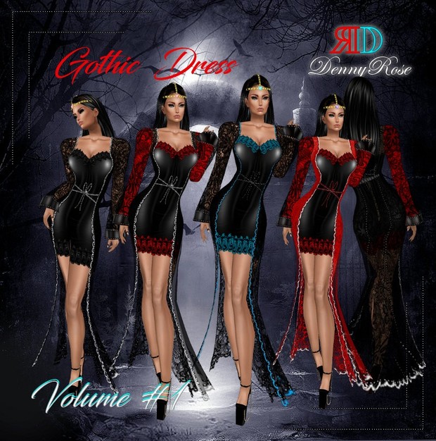 ROSA GOTHICA DRESS