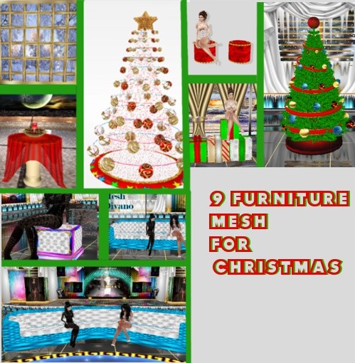 9 mesh furniture for christmas
