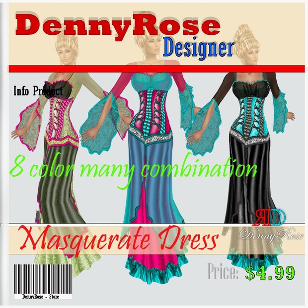 MASQUERATE DRESS TEXTURE