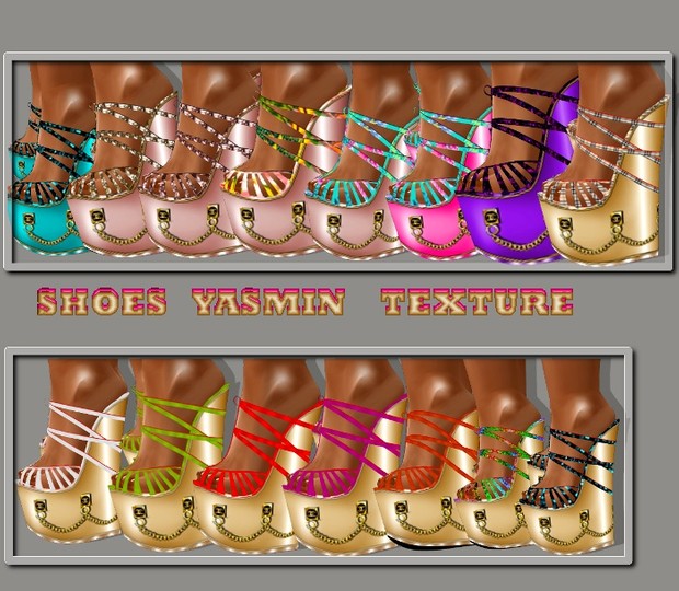 yasmin shoes texture