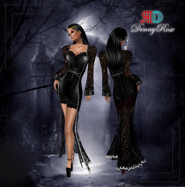 ROSA GOTHICA DRESS