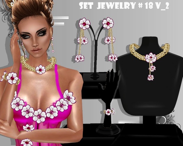 SET MESH JEWELRY # 18 _V_2