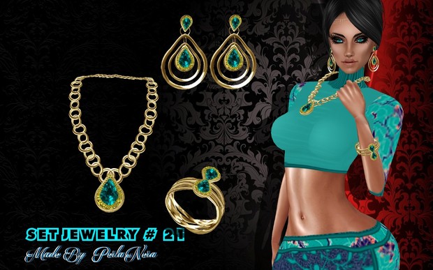 set mesh jewelry # 21