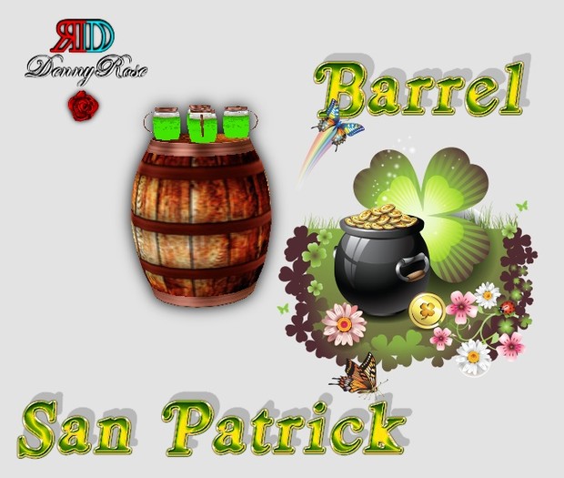 BARREL (BARILE)+ POSA SAN PATRICK MESH
