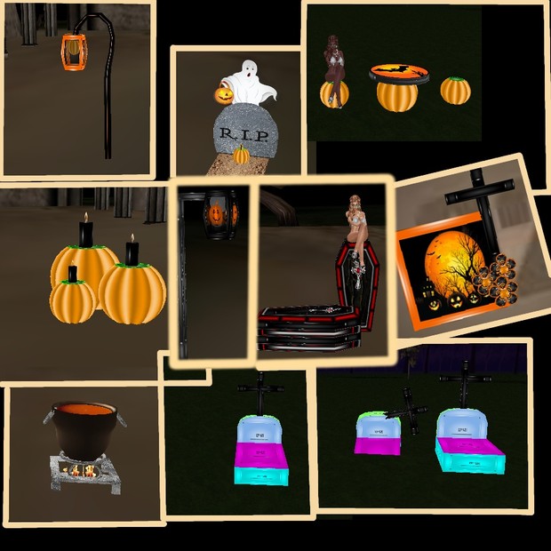 10 HALLOWEEN MESH ONLY
